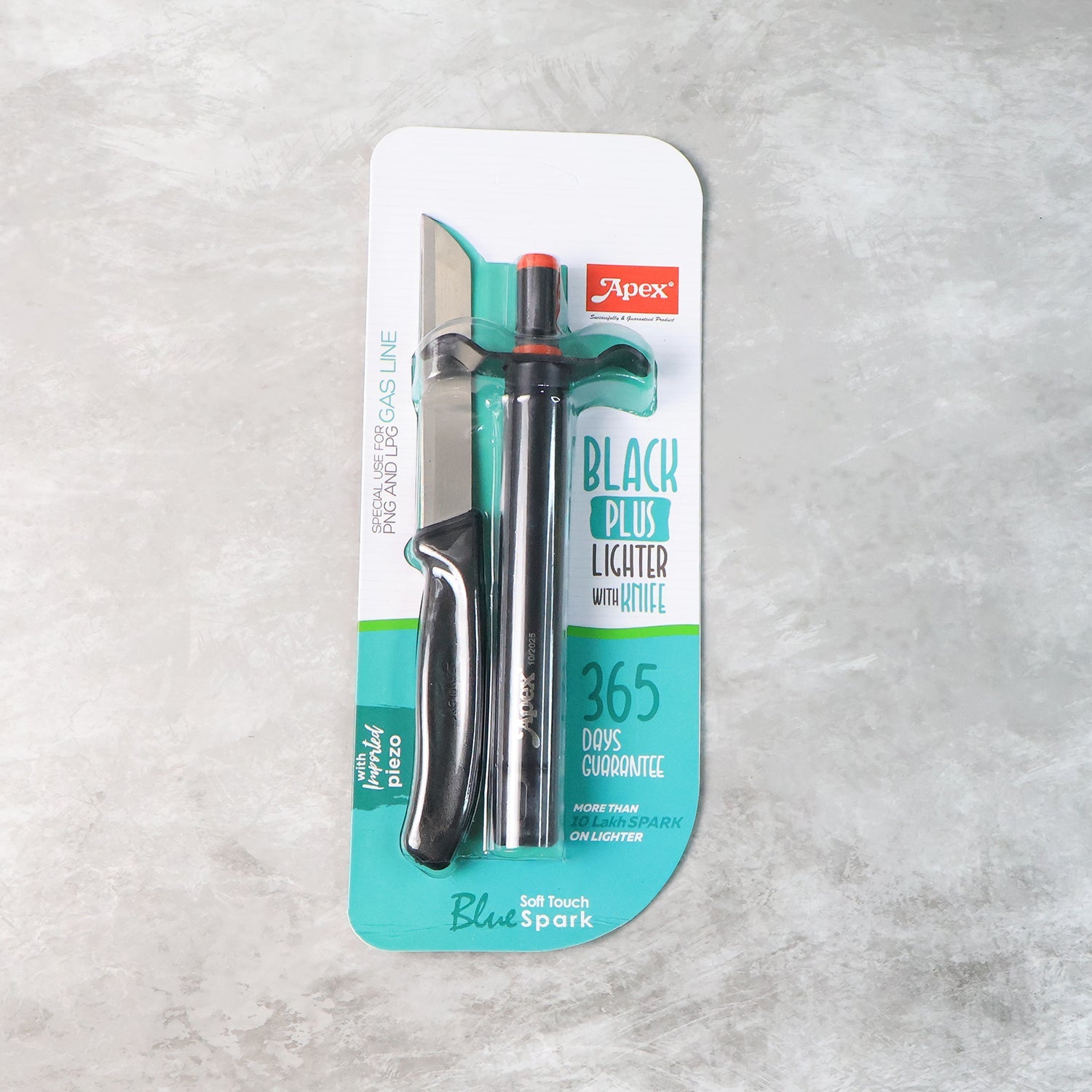 Premium Kitchen Knife with Gas Lighter Combo Set – 2 Premium Kitchen Knife with Gas Lighter Combo Set – 2